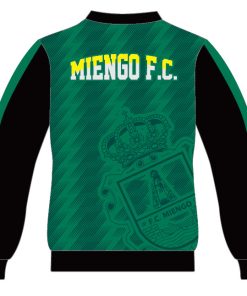 Sudadera entreno de Miengo F.C. trasera
