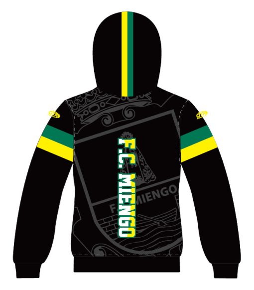 Sudadera de Miengo F.C. trasera